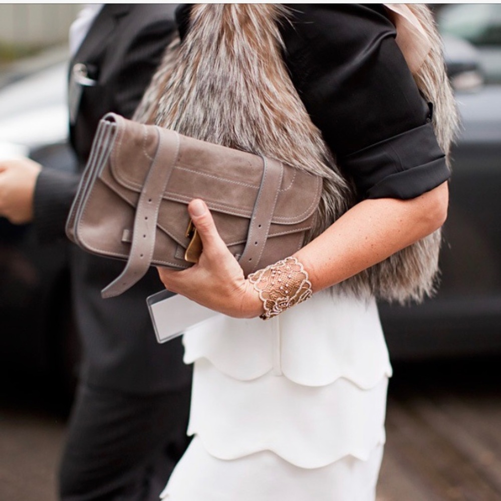 Proenza Schouler ‘PS1’ Pochette - Smoke